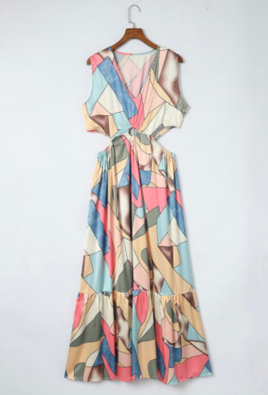 Boho vacation maxi